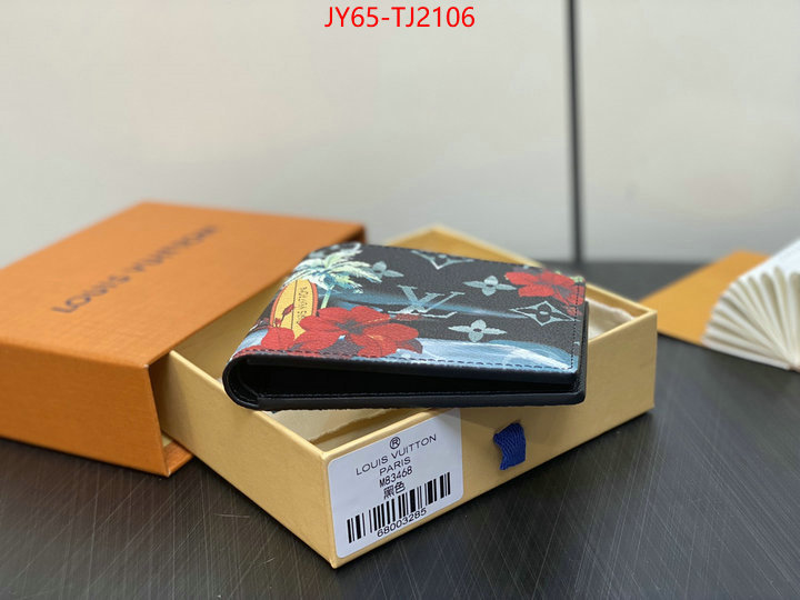 LV Bags(TOP)-Wallet best replica 1:1 ID: TJ2106 $: 65USD,