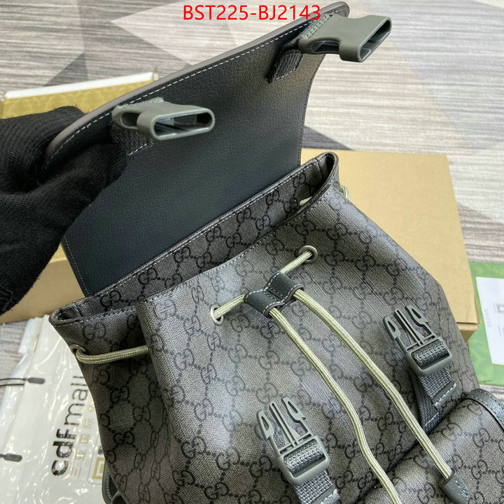 Gucci Bags(TOP)-Backpack- outlet 1:1 replica ID: BJ2143 $: 225USD,