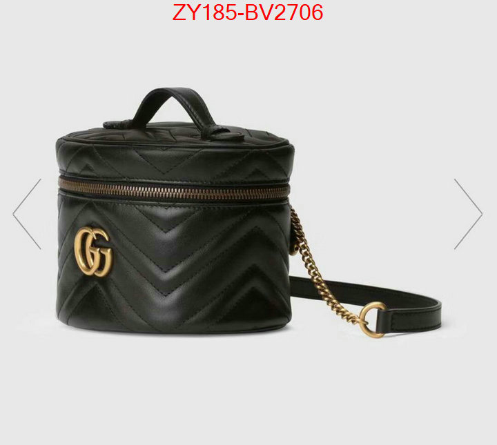 Gucci Bags(TOP)-Makeup bag- wholesale replica ID: BV2706 $: 185USD,