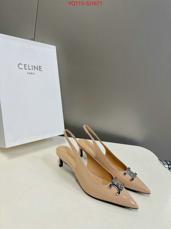 Women Shoes-CELINE buy replica ID: SJ1671 $: 115USD