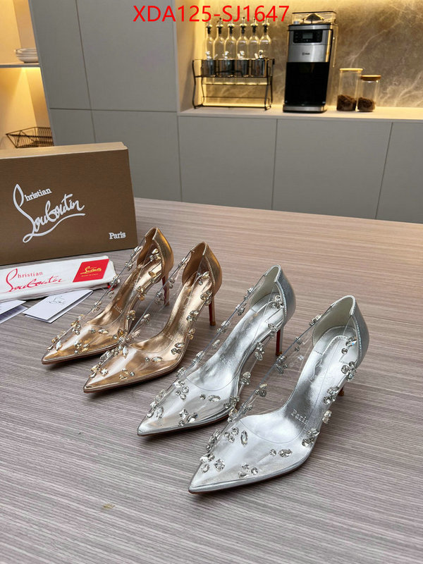 Women Shoes-Christian Louboutin best quality fake ID: SJ1647 $: 125USD