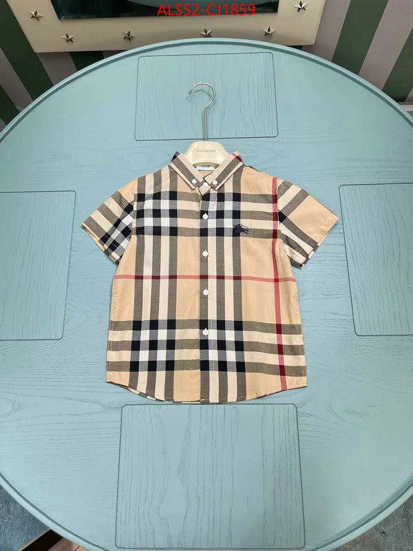 Kids clothing-Burberry replica 1:1 ID: CJ1859 $: 52USD