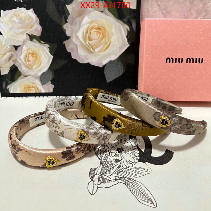 Hair band-MIU MIU where to buy fakes ID: AJ1780 $: 29USD