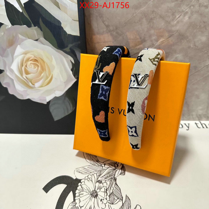 Hair band-LV top fake designer ID: AJ1756 $: 29USD