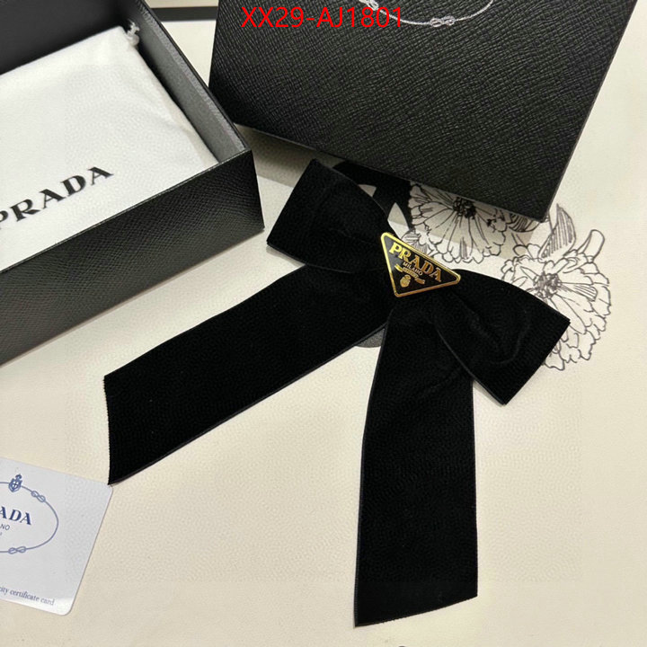 Hair band-Prada fashion replica ID: AJ1801 $: 29USD