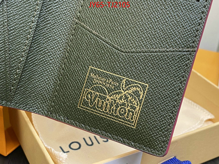 LV Bags(TOP)-Wallet sale outlet online ID: TJ2105 $: 65USD,