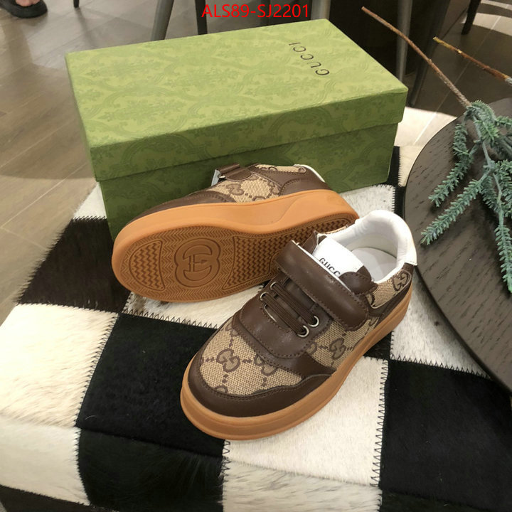 Kids shoes-Gucci mirror copy luxury ID: SJ2201 $: 89USD