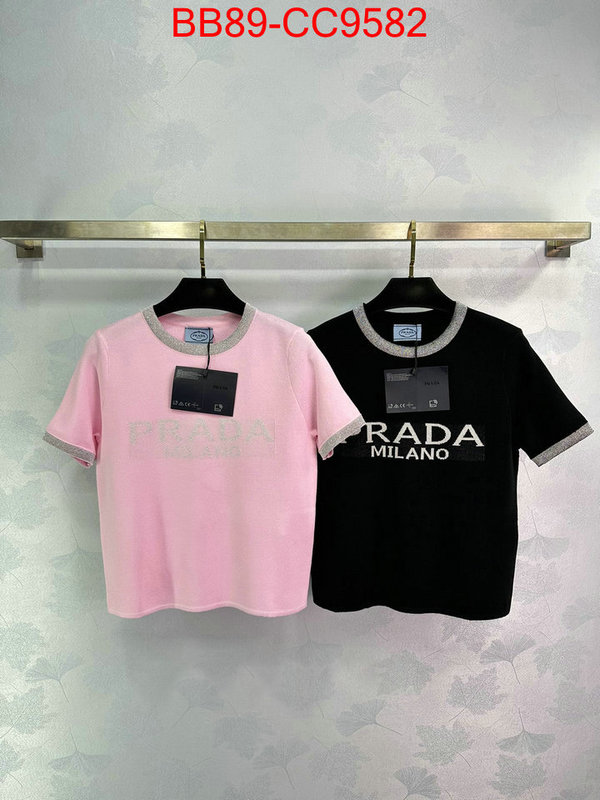 Clothing-Prada fake aaaaa ID: CC9582 $: 89USD