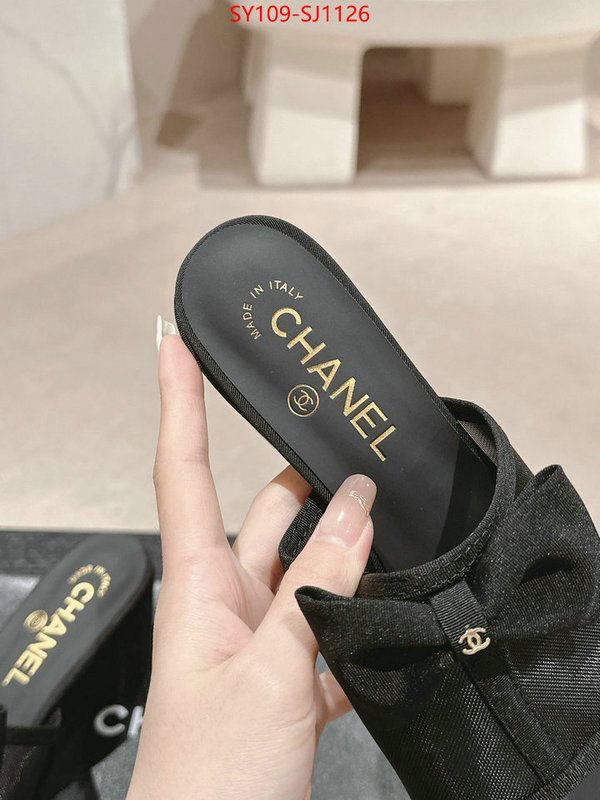 Women Shoes-Chanel buy the best replica ID: SJ1126 $: 109USD