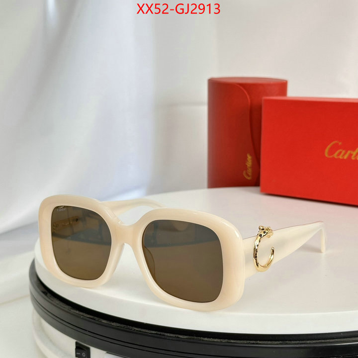 Glasses-Cartier fake aaaaa ID: GJ2913 $: 52USD