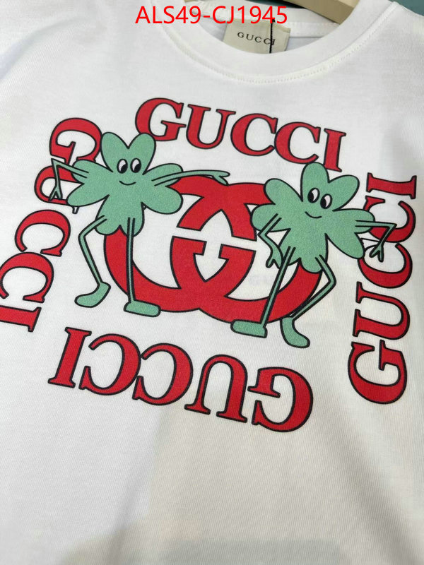 Kids clothing-Gucci 1:1 replica wholesale ID: CJ1945 $: 49USD