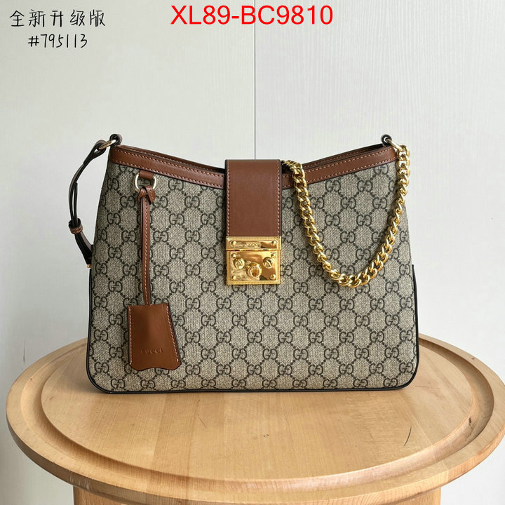 Gucci Bags(4A)-Padlock- 7 star replica ID: BC9810 $: 89USD,