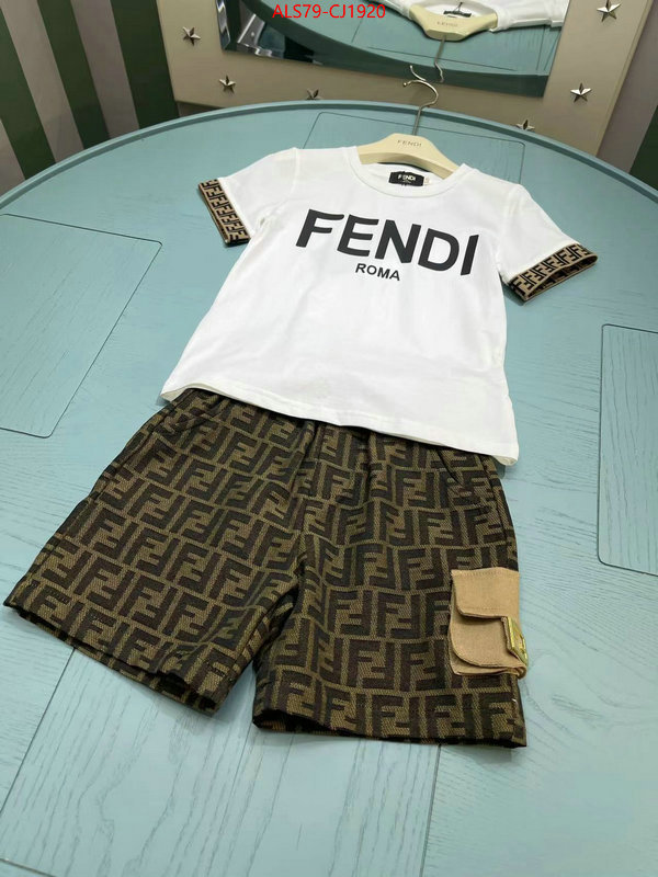 Kids clothing-Fendi sellers online ID: CJ1920 $: 79USD