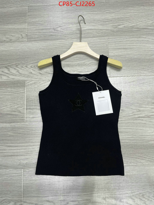 Clothing-Chanel how to find replica shop ID: CJ2265 $: 85USD