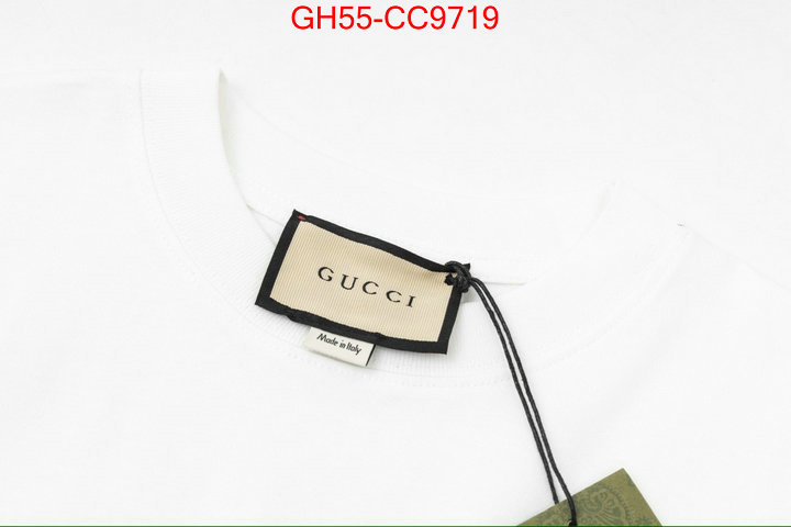 Clothing-Gucci best quality replica ID: CC9719 $: 55USD