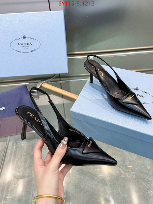 Women Shoes-Prada designer high replica ID: SJ1212 $: 115USD