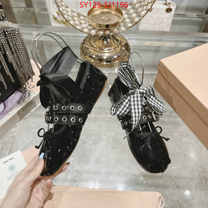 Women Shoes-Miu Miu knockoff highest quality ID: SJ1196 $: 129USD