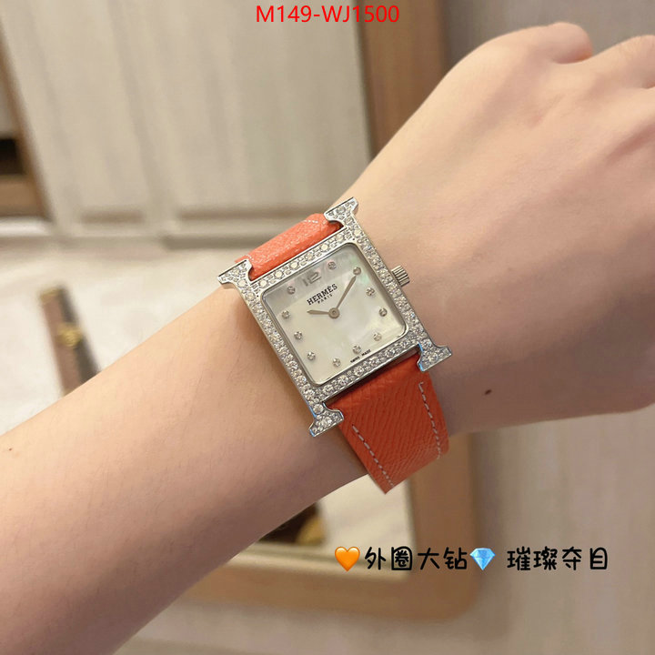 Watch(4A)-Hermes the highest quality fake ID: WJ1500 $: 149USD