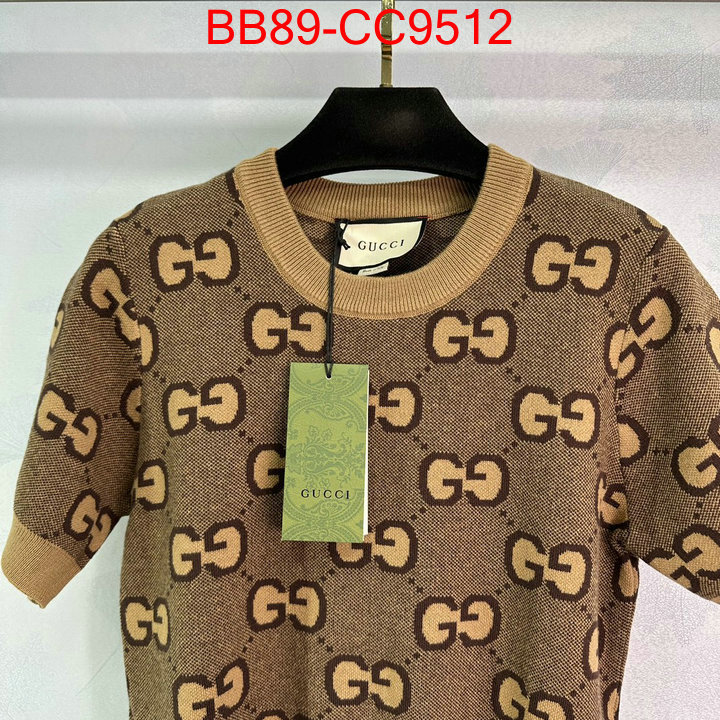 Clothing-Gucci top 1:1 replica ID: CC9512 $: 89USD