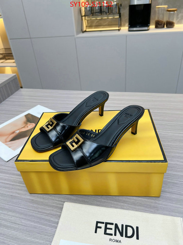 Women Shoes-Fendi high quality designer ID: SJ1152 $: 109USD