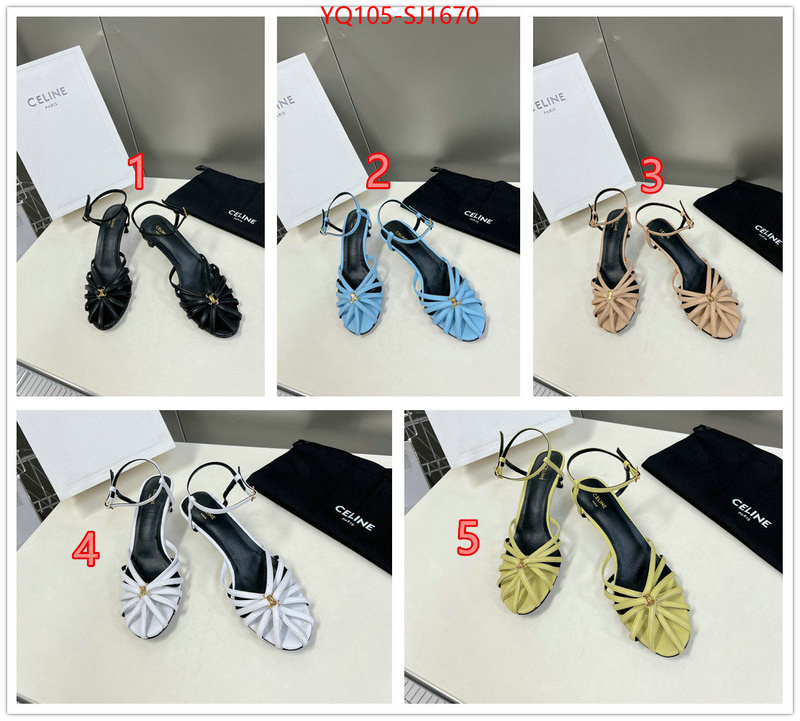 Women Shoes-CELINE online from china ID: SJ1670 $: 105USD