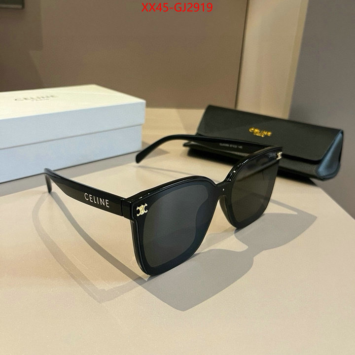 Glasses-CELINE fake designer ID: GJ2919 $: 45USD