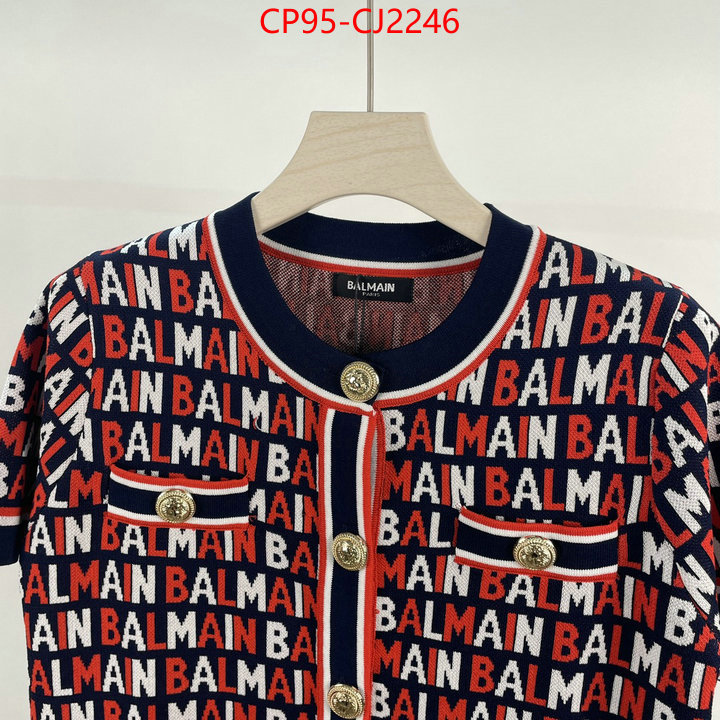 Clothing-Balmain what's the best place to buy replica ID: CJ2246 $: 95USD