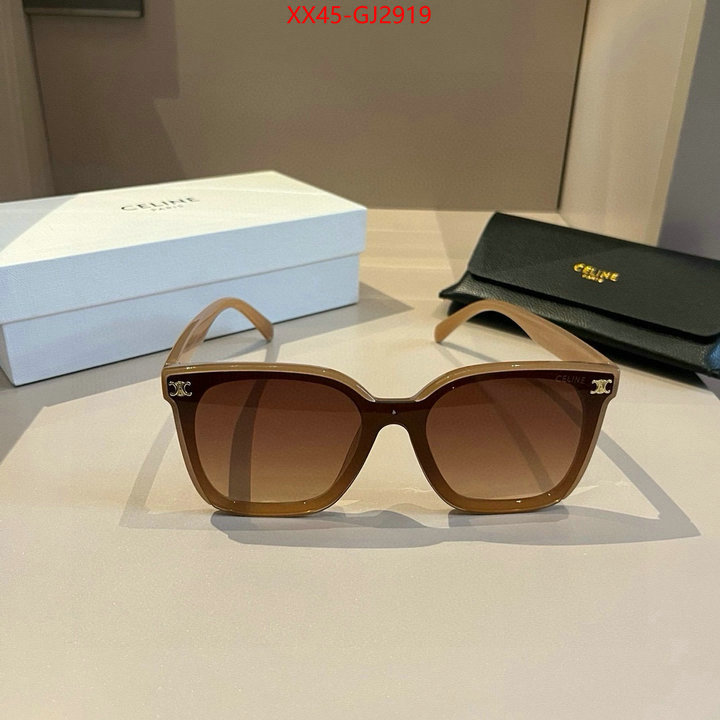 Glasses-CELINE fake designer ID: GJ2919 $: 45USD