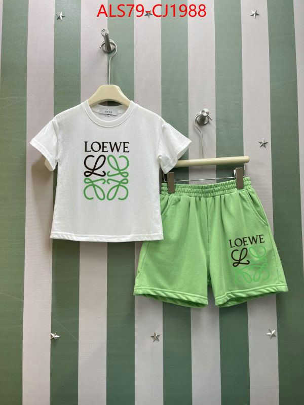 Kids clothing-Loewe 2024 replica ID: CJ1988 $: 79USD