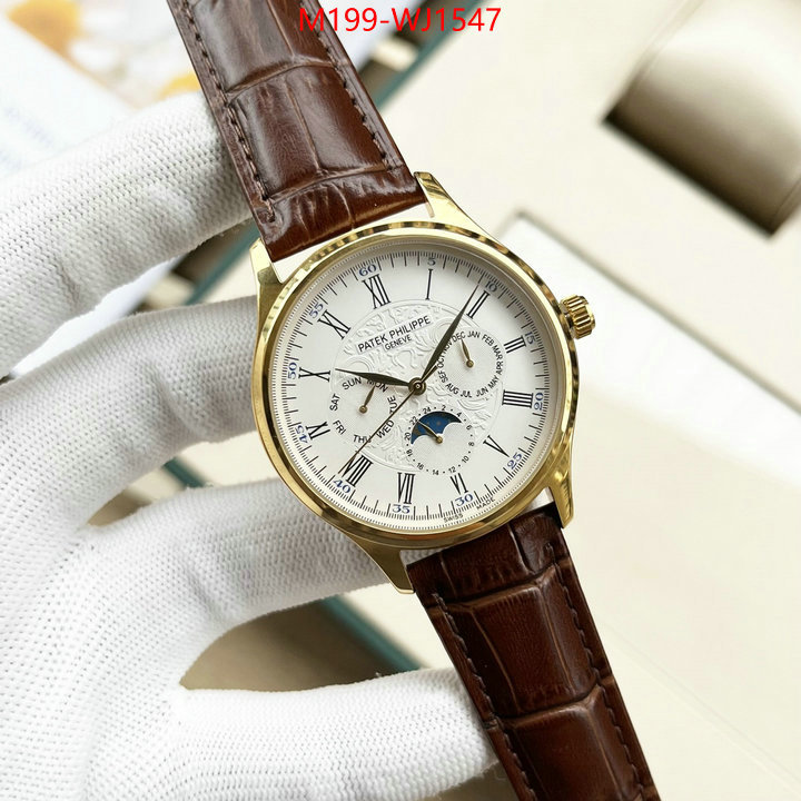 Watch(TOP)-Patek Philippe where to buy the best replica ID: WJ1547 $: 199USD