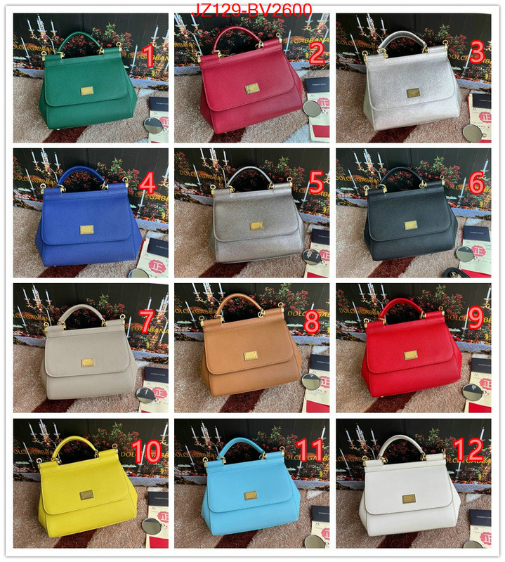 DG Bags(TOP)-Sicily buy replica ID: BV2600 $: 129USD,