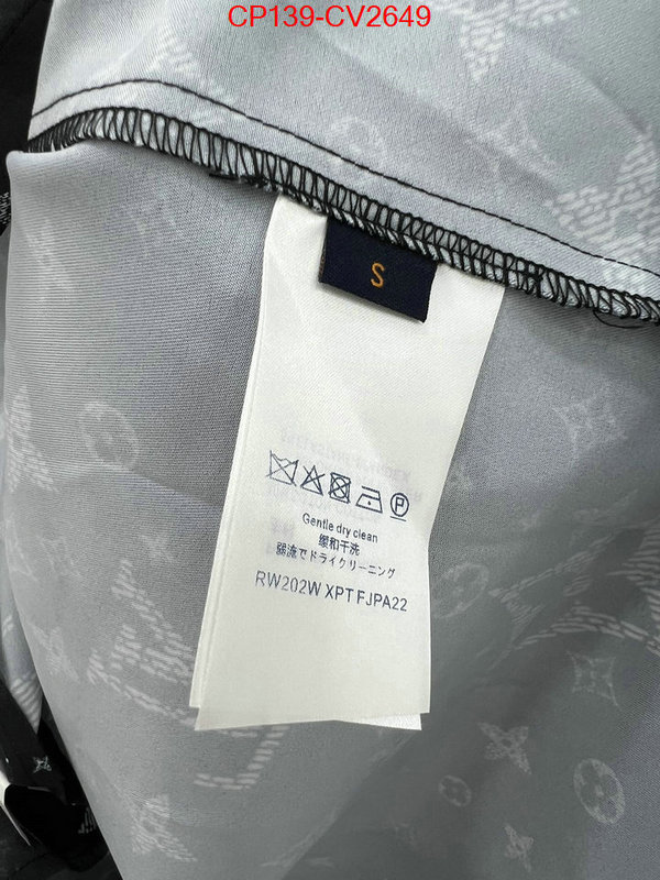 Clothing-LV outlet sale store ID: CV2649 $: 139USD