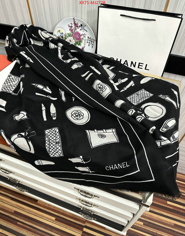 Scarf-Chanel is it illegal to buy dupe ID: MJ2718 $: 75USD