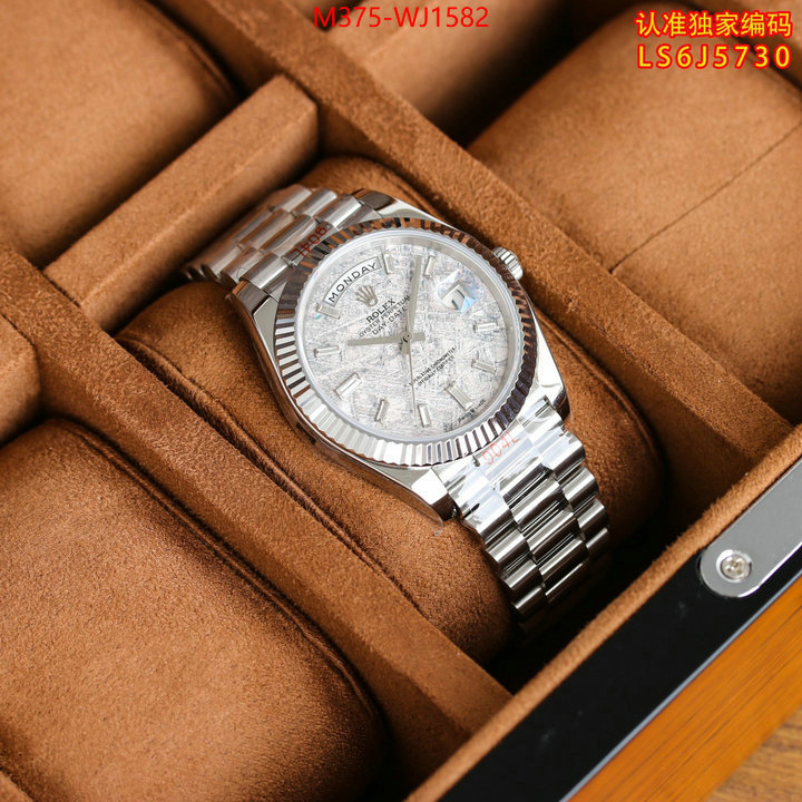 Watch(TOP)-Rolex practical and versatile replica designer ID: WJ1582 $: 375USD