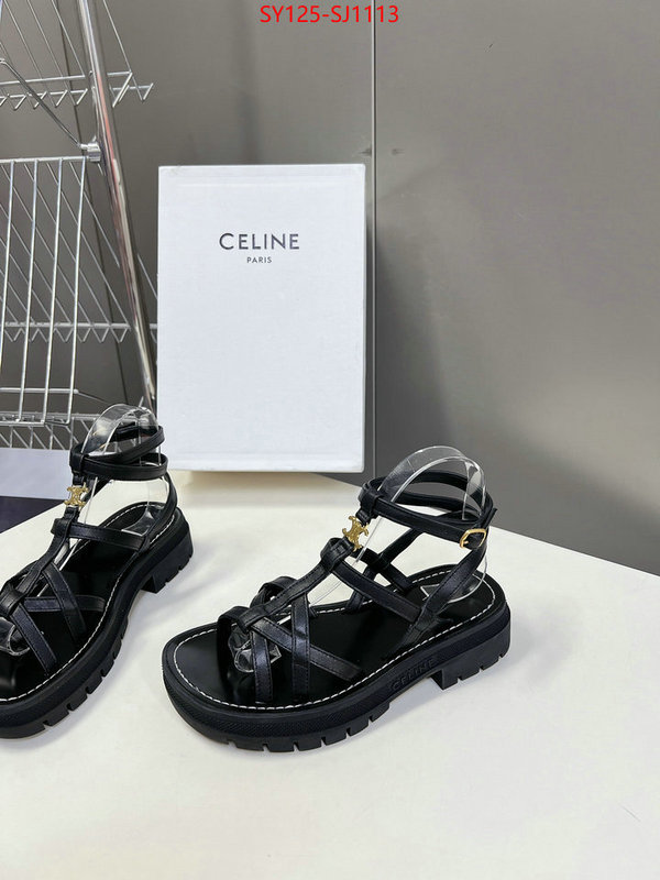 Women Shoes-CELINE mirror copy luxury ID: SJ1113 $: 125USD