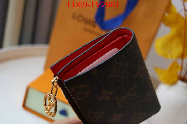 LV Bags(TOP)-Wallet high quality customize ID: TV2661 $: 69USD,