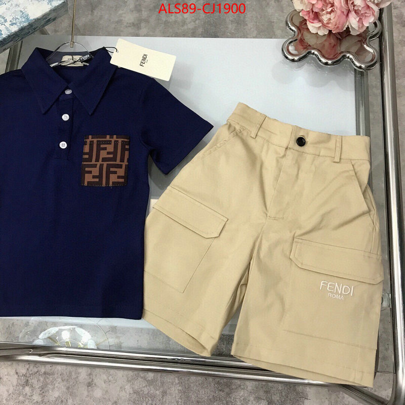 Kids clothing-Fendi top quality replica ID: CJ1900 $: 89USD