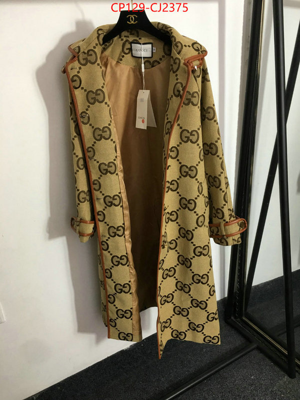 Clothing-Gucci can i buy replica ID: CJ2375 $: 129USD