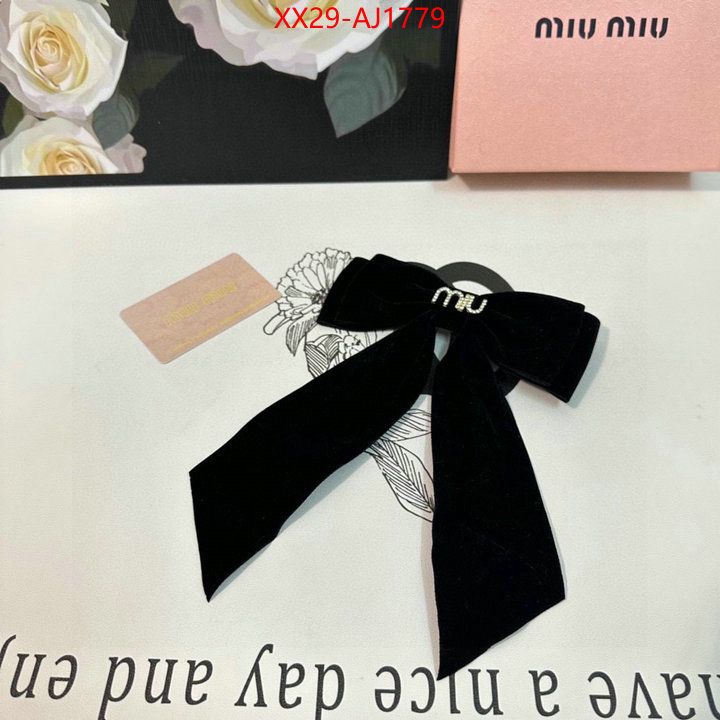 Hair band-MIU MIU buy ID: AJ1779 $: 29USD