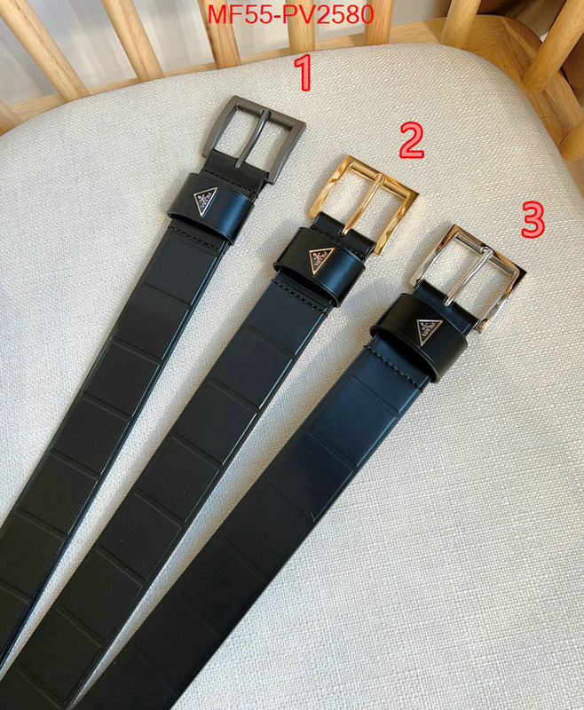 Belts-Prada shop designer replica ID: PV2580 $: 55USD