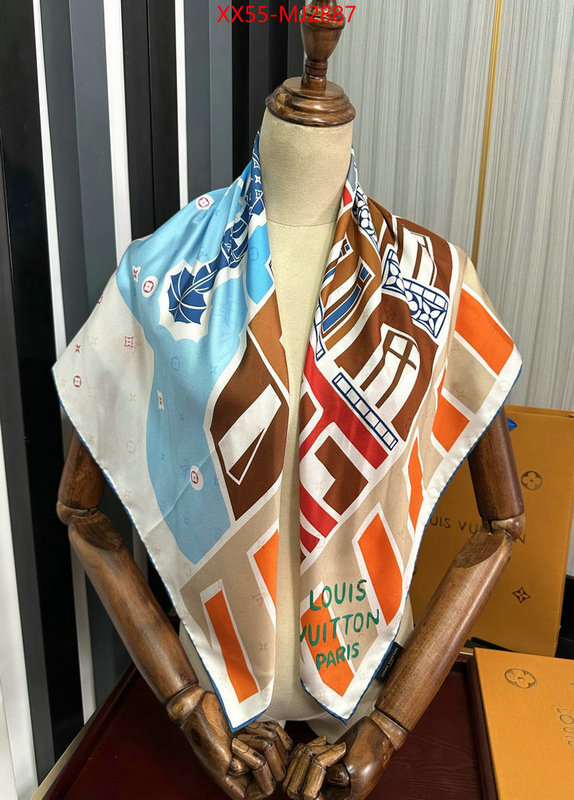 Scarf-LV replcia cheap from china ID: MJ2887 $: 55USD