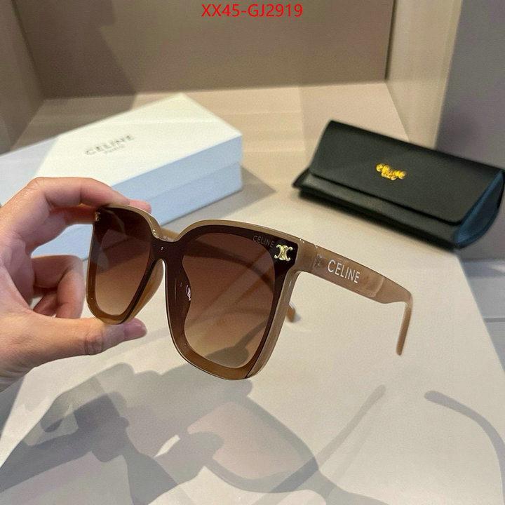 Glasses-CELINE fake designer ID: GJ2919 $: 45USD