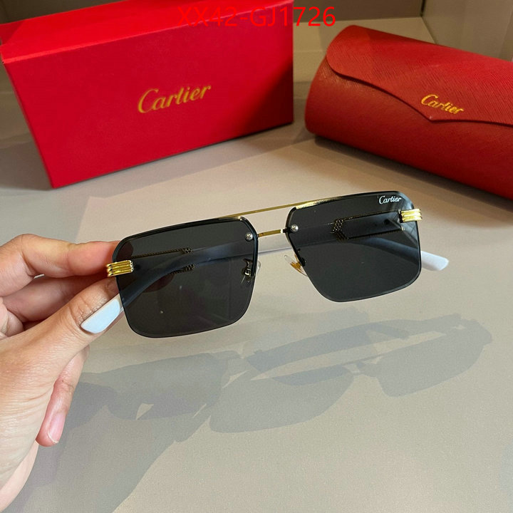 Glasses-Cartier from china 2024 ID: GJ1726 $: 42USD