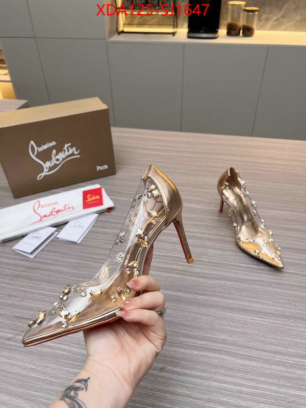 Women Shoes-Christian Louboutin best quality fake ID: SJ1647 $: 125USD