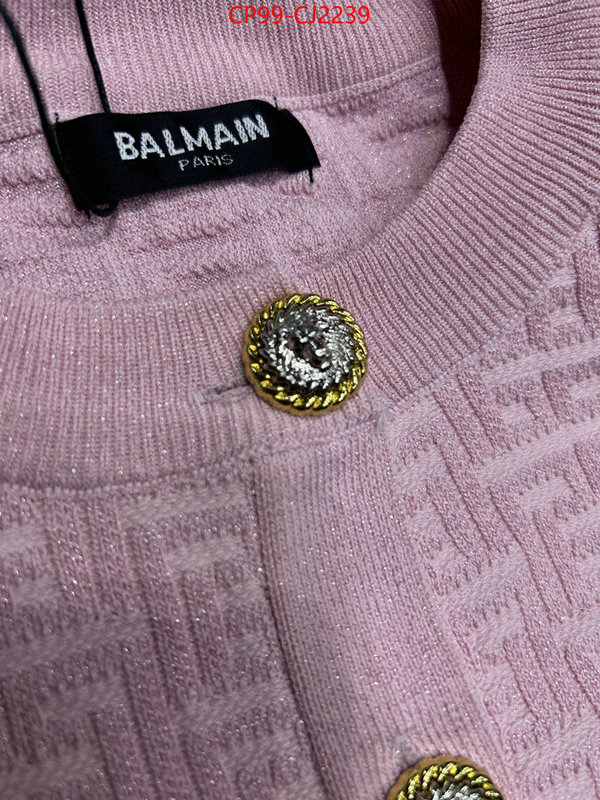 Clothing-Balmain cheap wholesale ID: CJ2239 $: 99USD