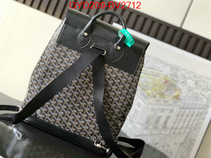 Goyard Bags(TOP)-Backpack- replica us ID: BV2712 $: 209USD,