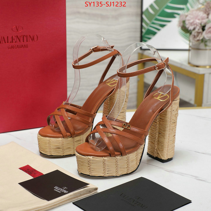 Women Shoes-Valentino designer wholesale replica ID: SJ1232 $: 135USD