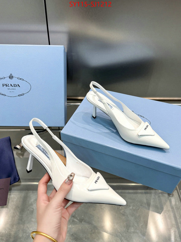 Women Shoes-Prada designer high replica ID: SJ1212 $: 115USD