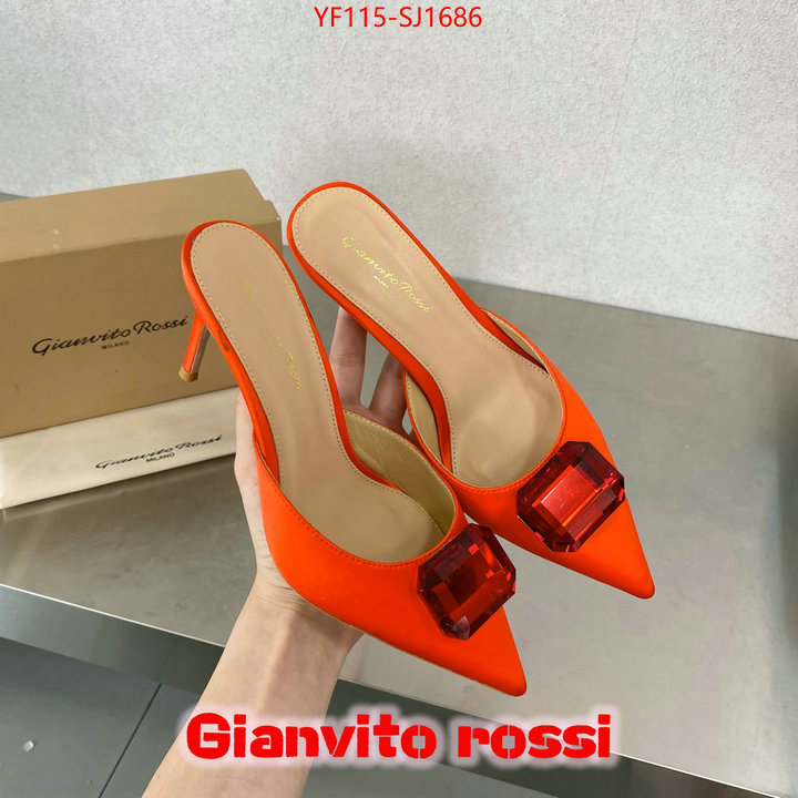 Women Shoes-Gianvito Rossi replica 2024 perfect luxury ID: SJ1686 $: 115USD