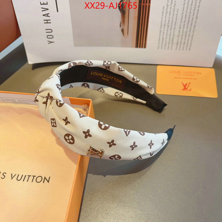 Hair band-LV wholesale imitation designer replicas ID: AJ1765 $: 29USD